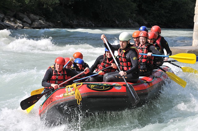 Wildwasser-Rafting